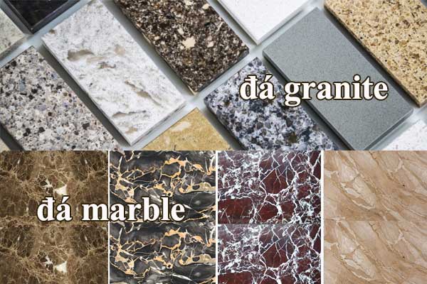 Sự khác biệt giữa đá marble với đá granite có thể bạn chưa biết