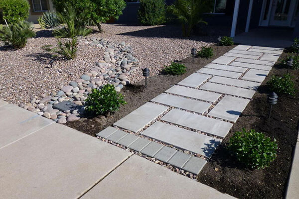 đá lát sân vườn tại thái bình