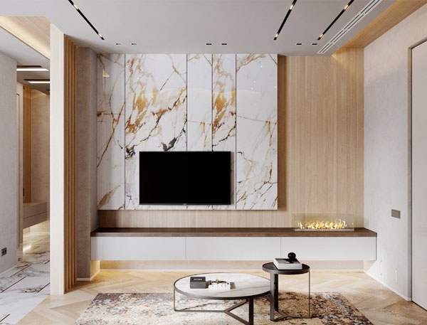 Ứng dụng đá cẩm thạch vào không gian sống