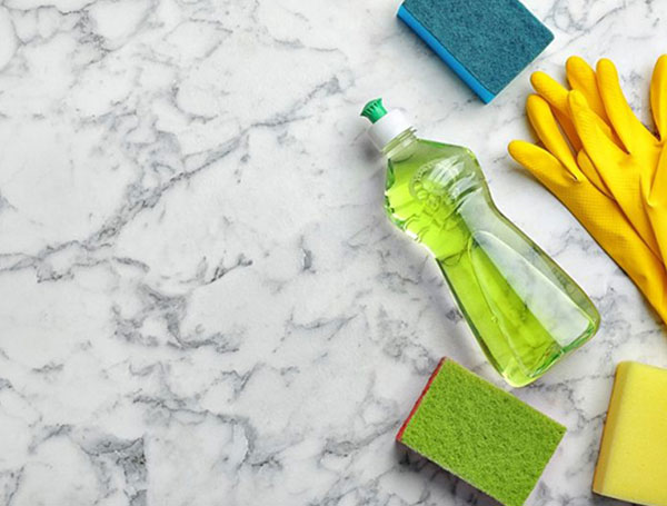 cách vệ sinh bàn ăn mặt đá