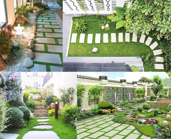 thi công đá lát sân vườn đúng chuẩn kỹ thuật