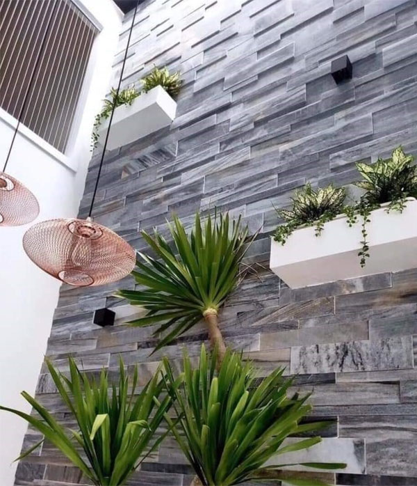 các loại đá ốp giếng trời nổi bật