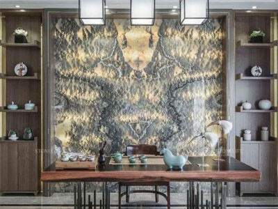 bí quyết chọn tranh đá onyx trang trí nội thất