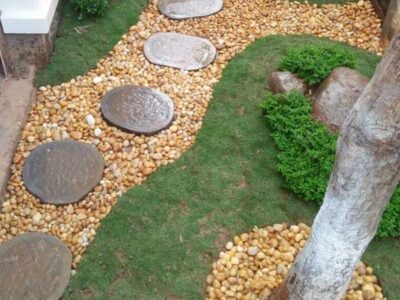 lưu ý khi sử dụng đá cuội trang trí