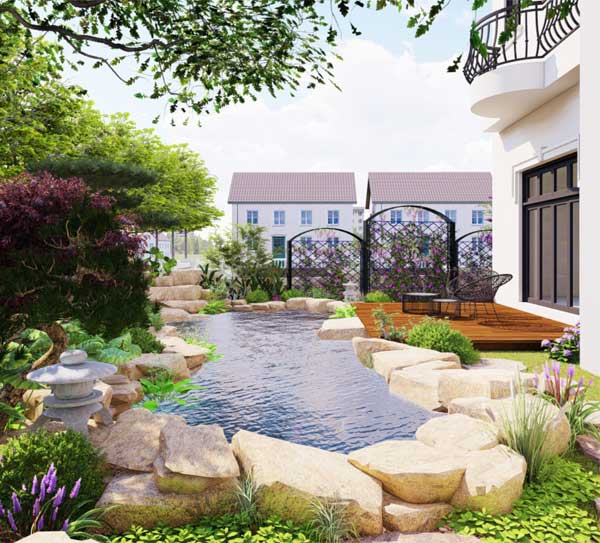 những lưu ý khi sử dụng đá cuội trang trí