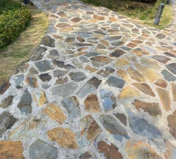 bí quyết lựa chọn đá rối lát sân vườn