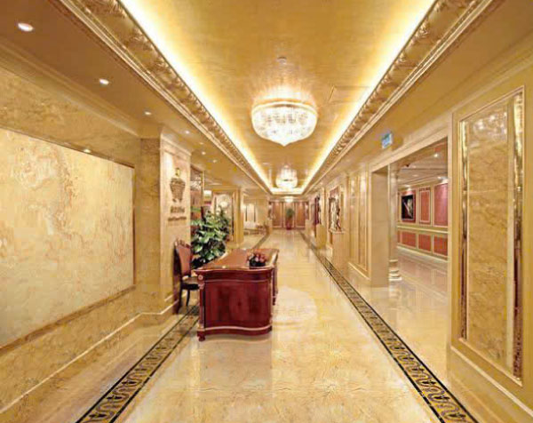 ốp đá granite cho nhà hàng sang trọng