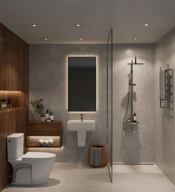 lưu ý khi chọn đá ốp lát cho phòng tắm